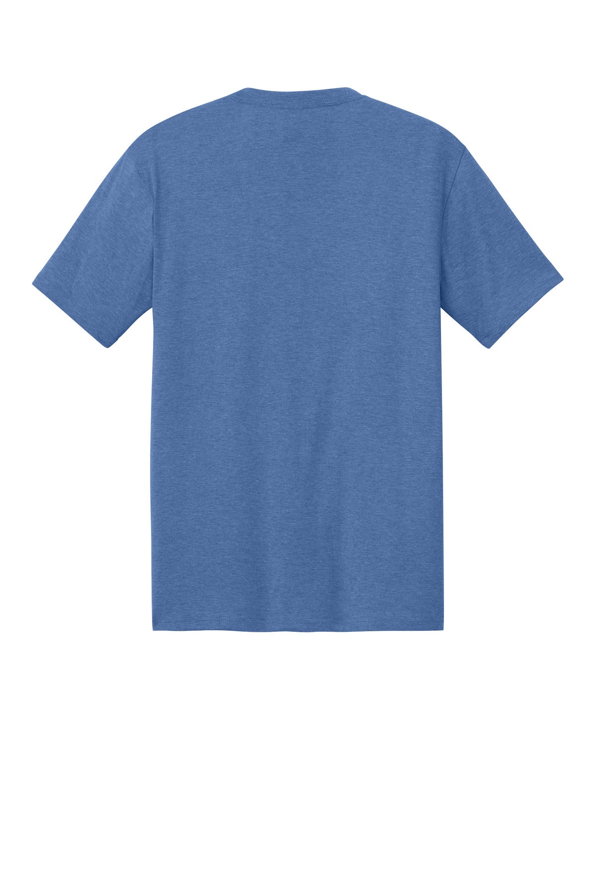 Custom Embroidered District T-Shirts  in Maritime Frost