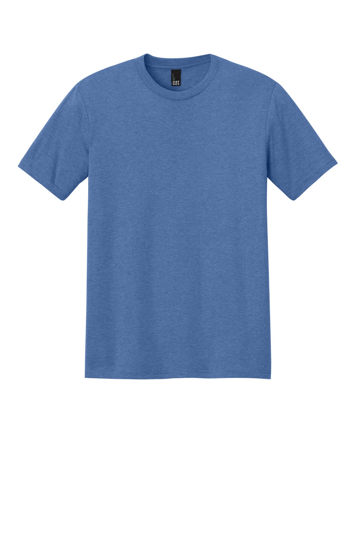 Custom Embroidered District T-Shirts  in Maritime Frost