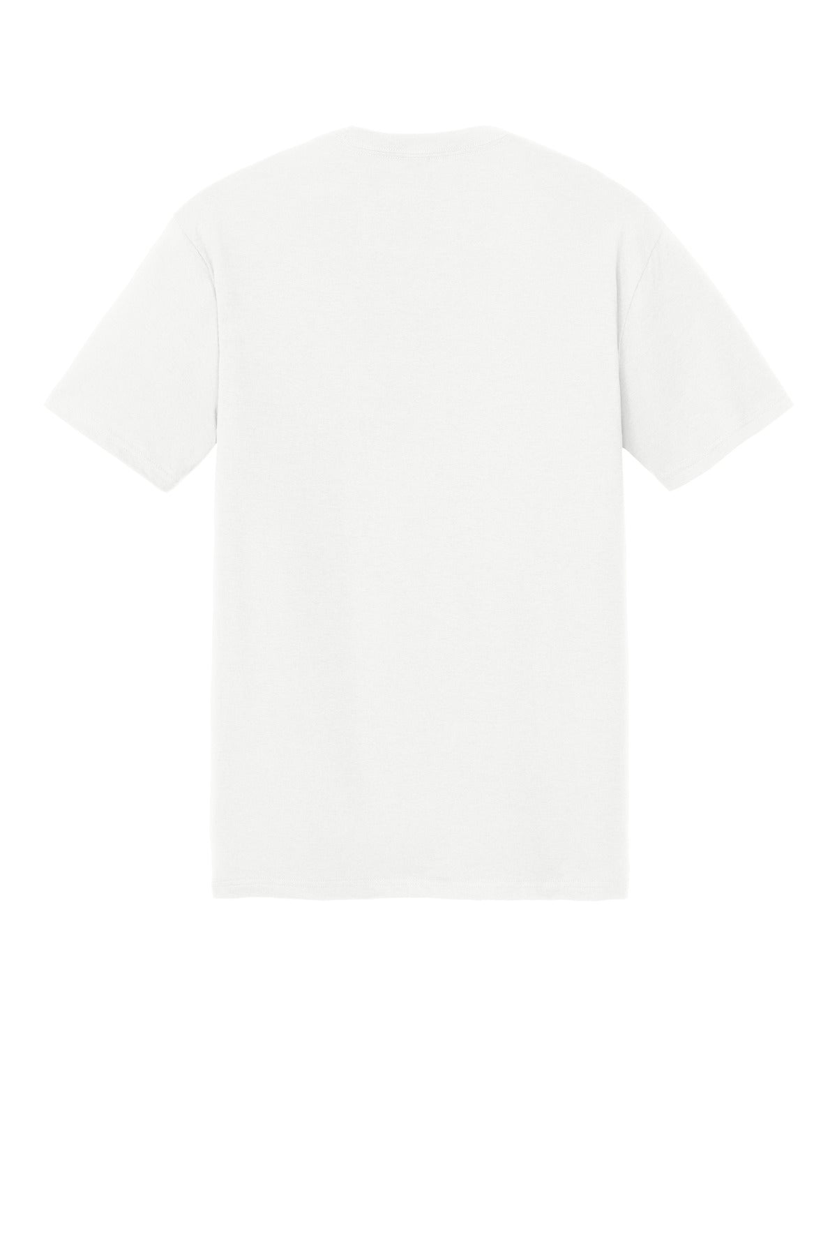 Custom Embroidered District T-Shirts  in Natural