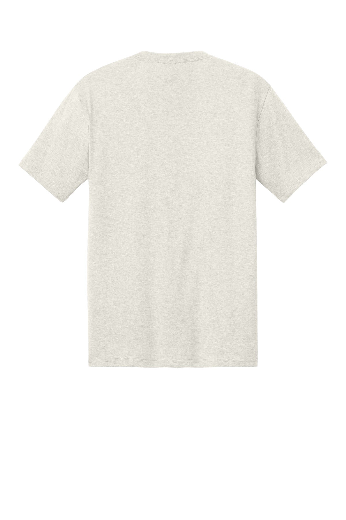Custom Embroidered District T-Shirts  in Oatmeal Heather