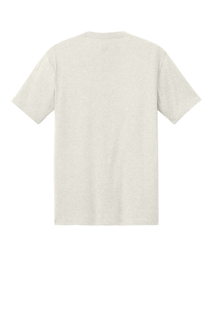 Custom Embroidered District T-Shirts  in Oatmeal Heather