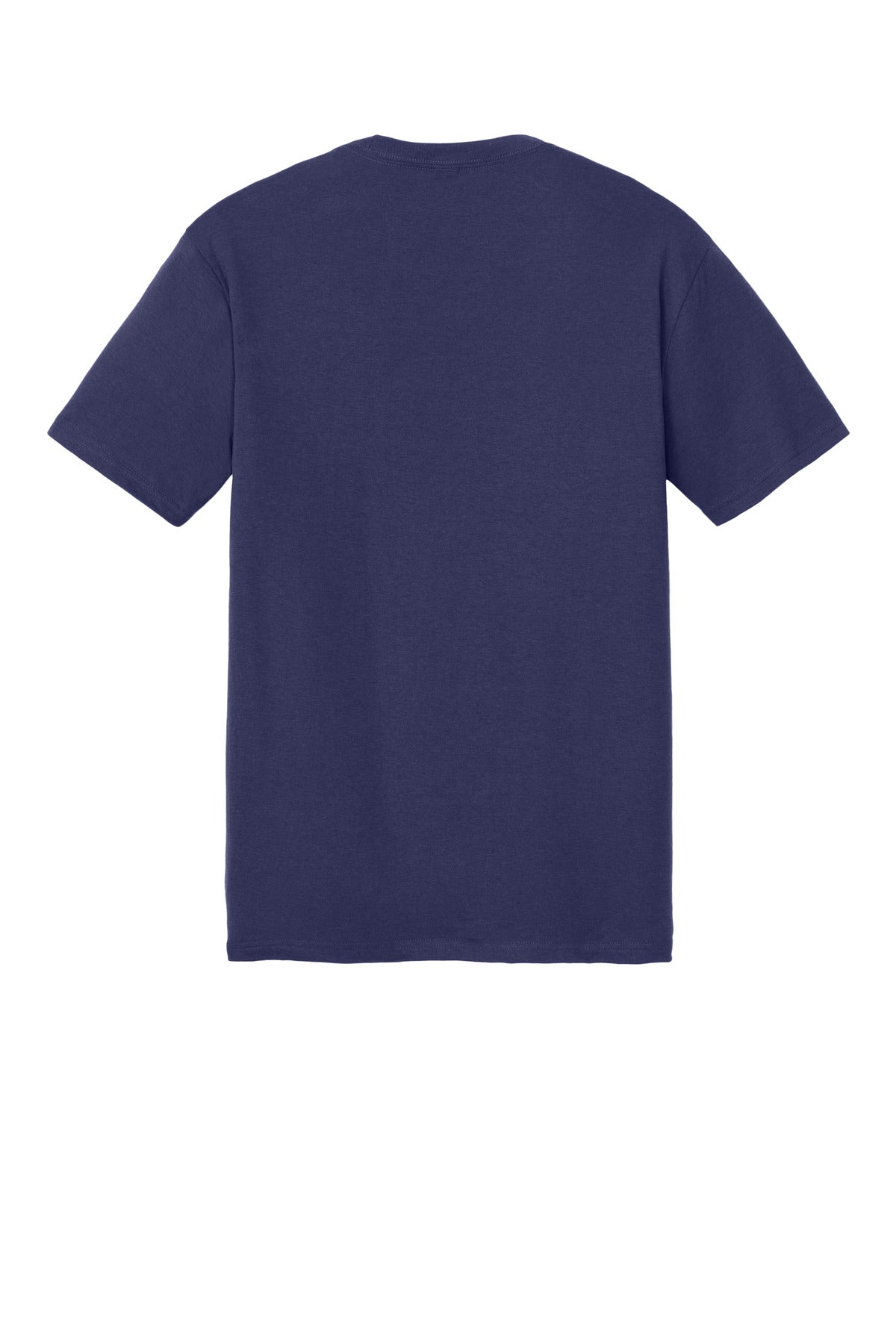 Custom Embroidered District T-Shirts  in Tanzanite