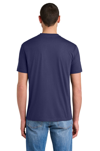 Custom Embroidered District T-Shirts  in Tanzanite