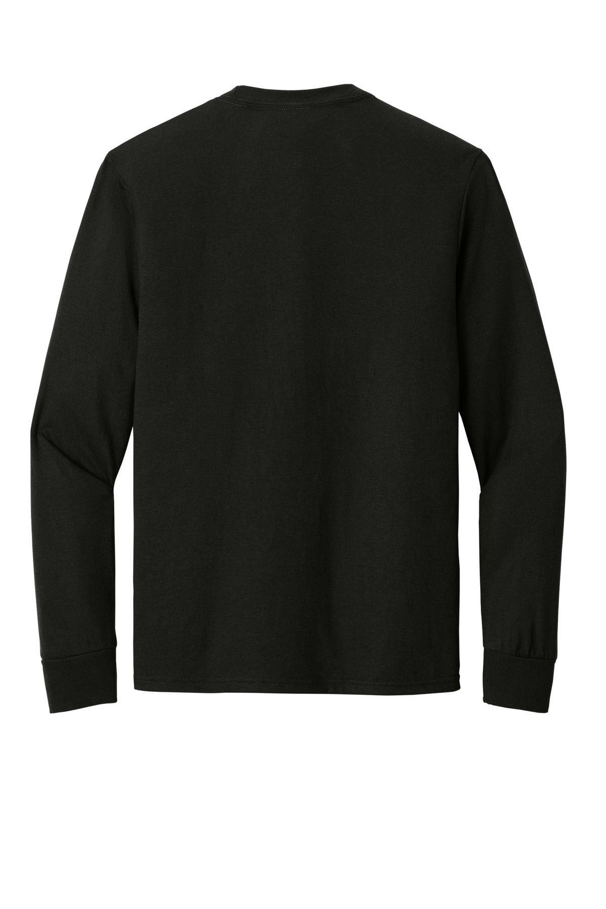 Custom Embroidered District T-Shirts  in Black