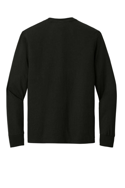 Custom Embroidered District T-Shirts  in Black