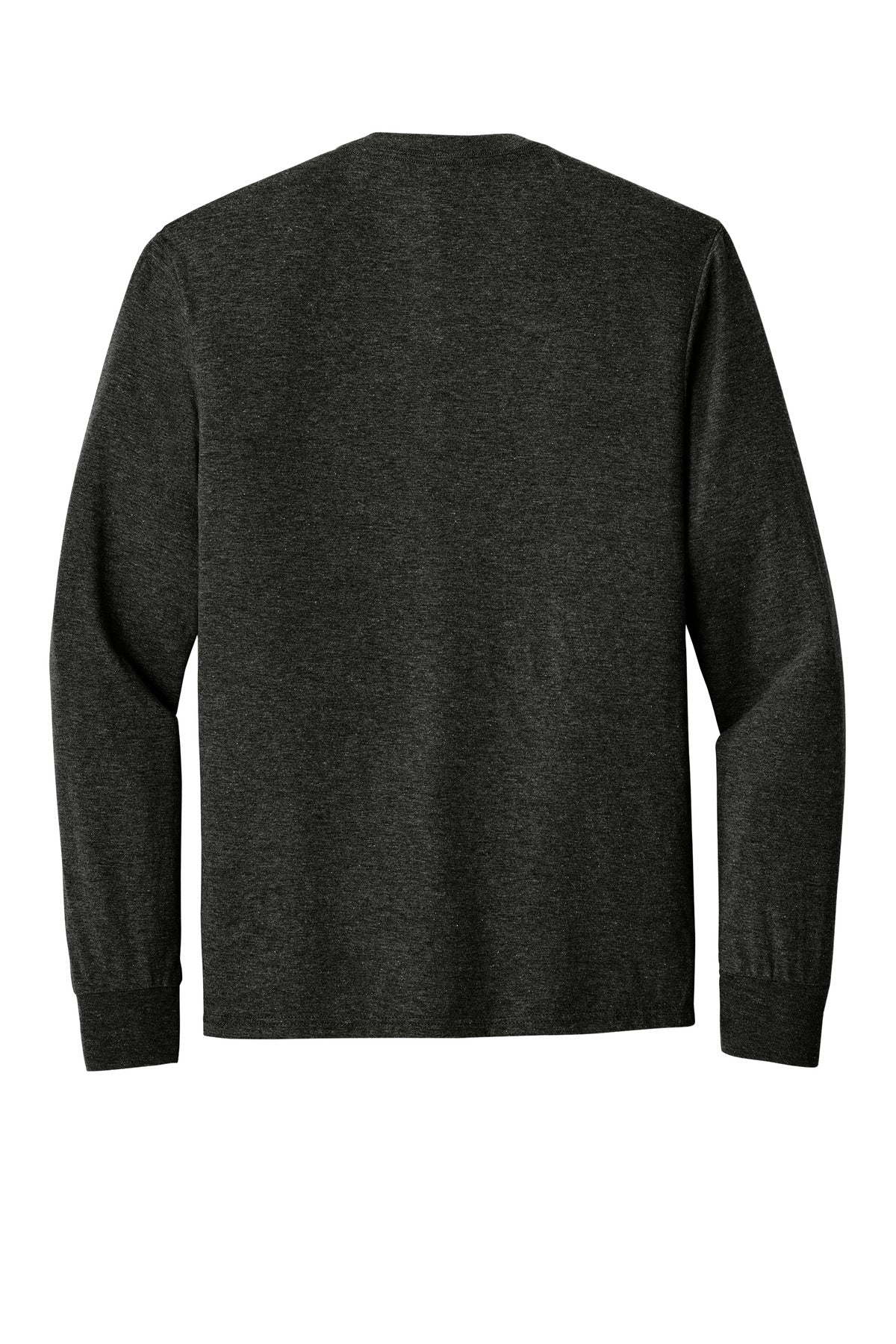 Custom Embroidered District T-Shirts  in Black Frost