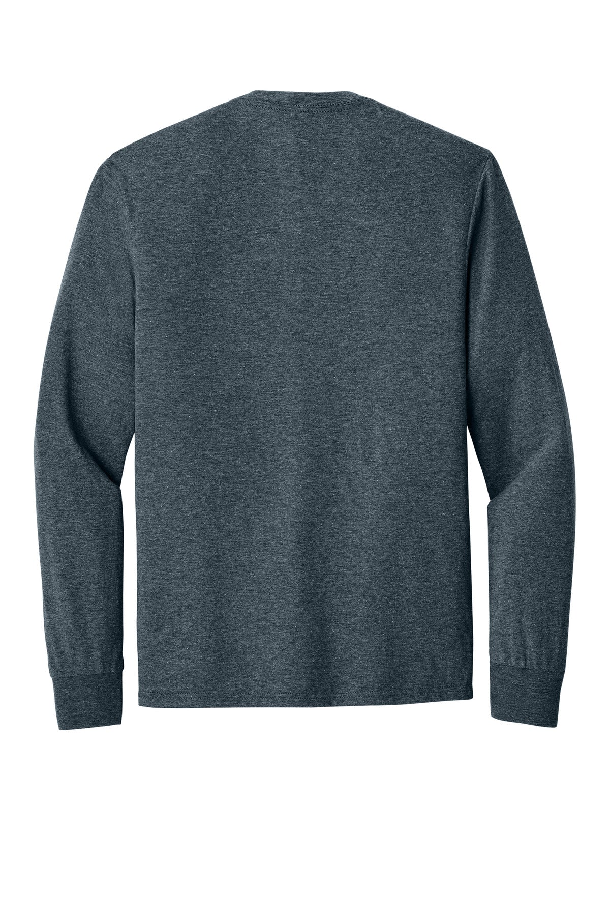 Custom Embroidered District T-Shirts  in Navy Frost