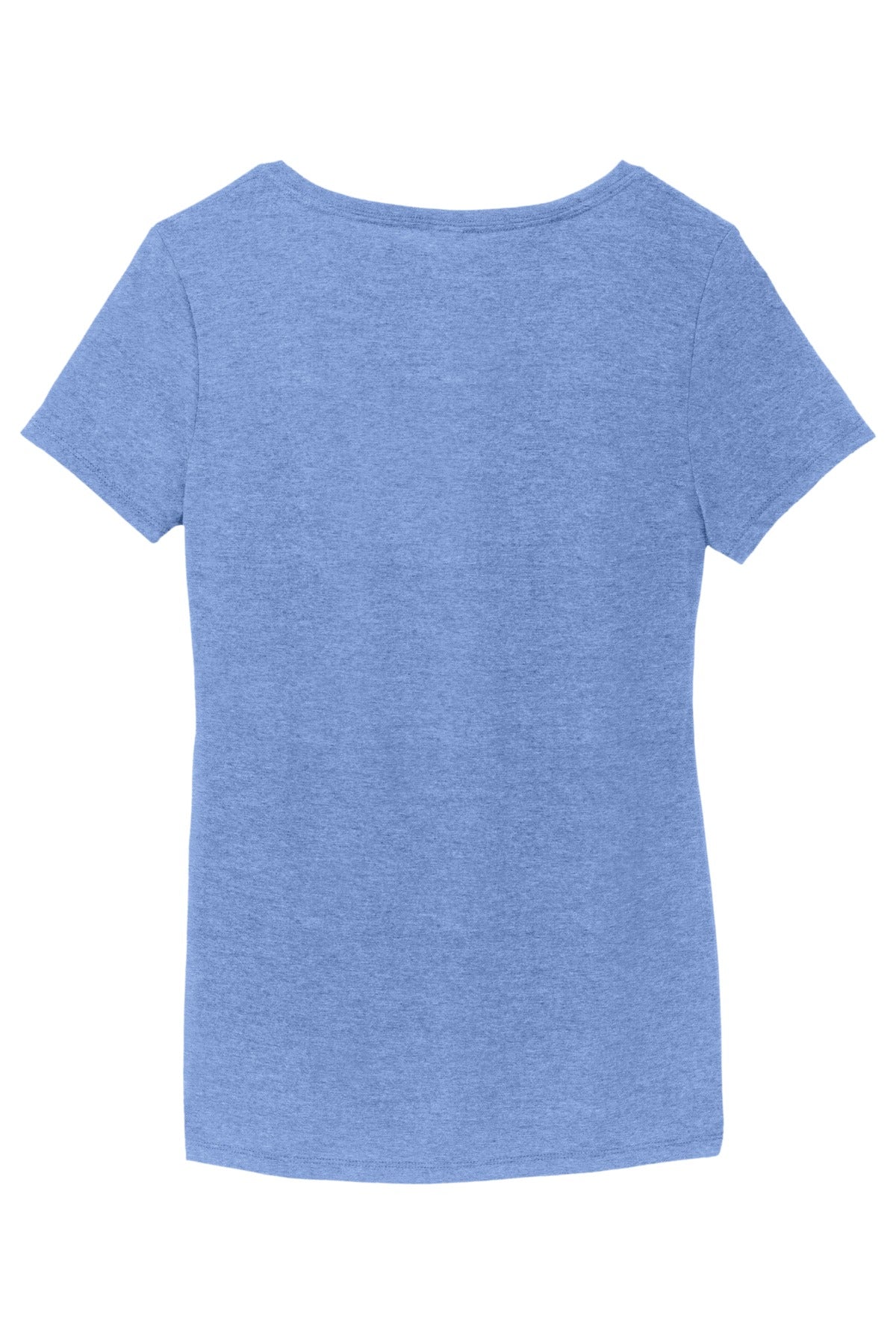 District Women's Perfect Tri V-Neck Tee. DM1350L Maritime Frost