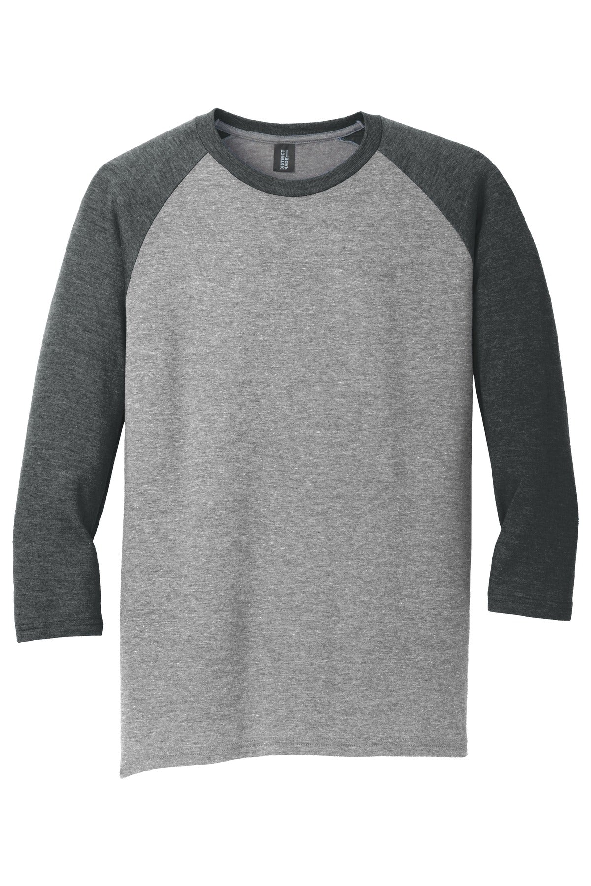 District  Perfect Tri 3/4-Sleeve Raglan. DM136