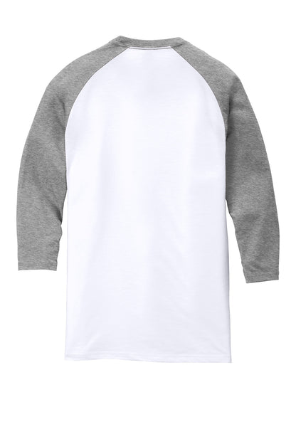 District  Perfect Tri 3/4-Sleeve Raglan. DM136