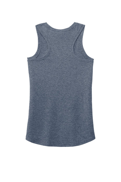 District  Women's Perfect Tri Racerback Tank. DM138L Navy Frost