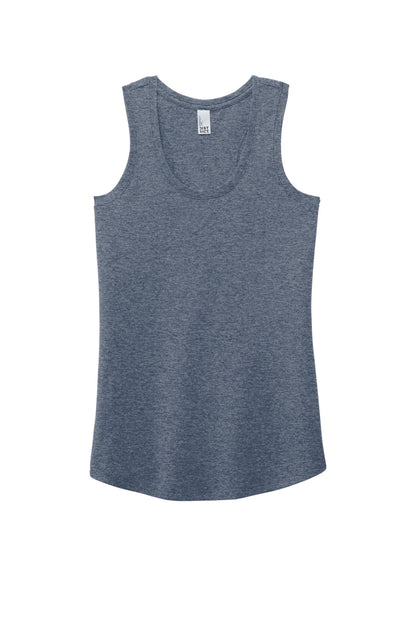 District  Women's Perfect Tri Racerback Tank. DM138L Navy Frost