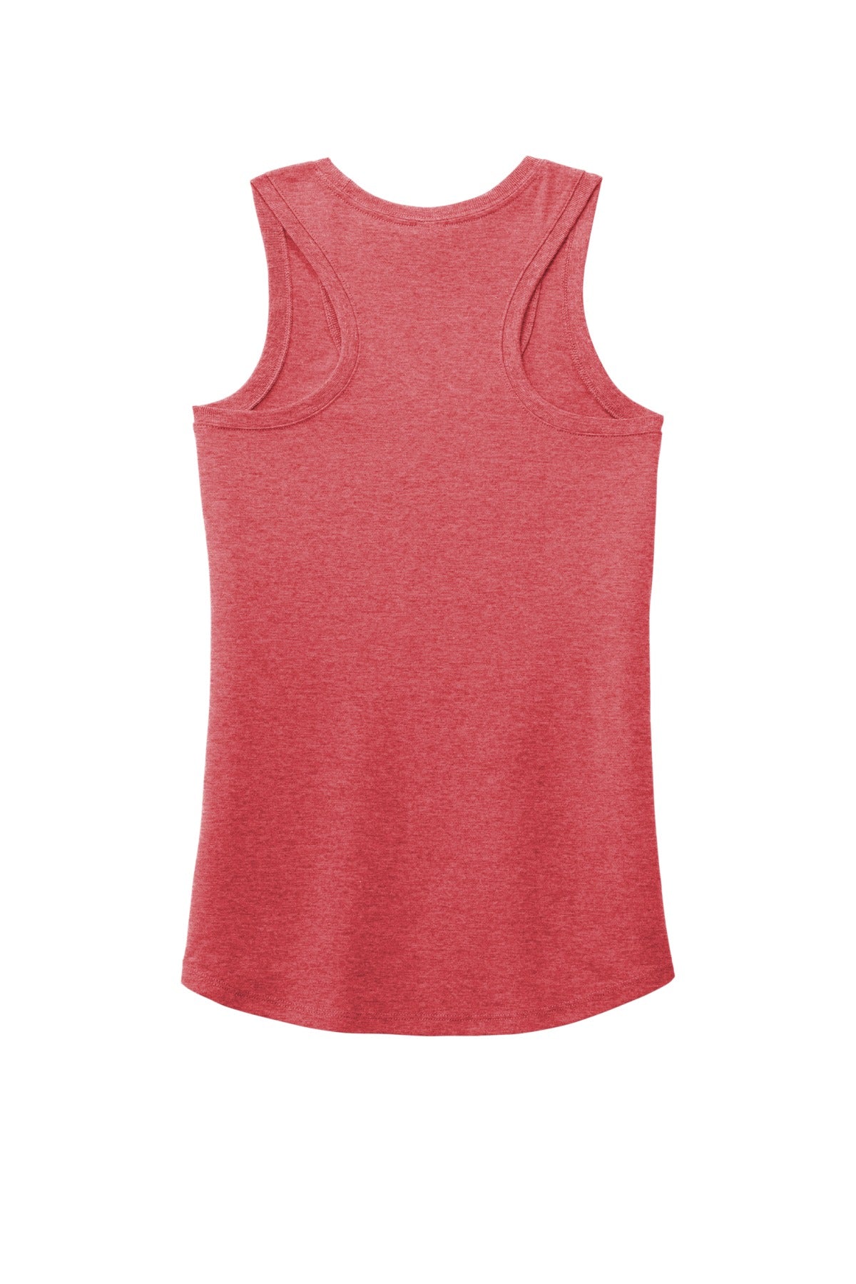 District  Women's Perfect Tri Racerback Tank. DM138L Red Frost