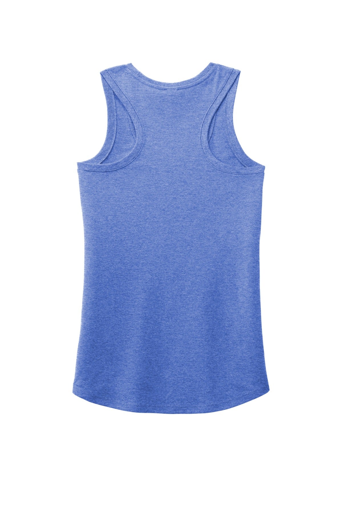 District  Women's Perfect Tri Racerback Tank. DM138L Royal Frost