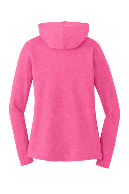 Custom Embroidered District Sweatshirts/Fleece in Fuchsia Frost
