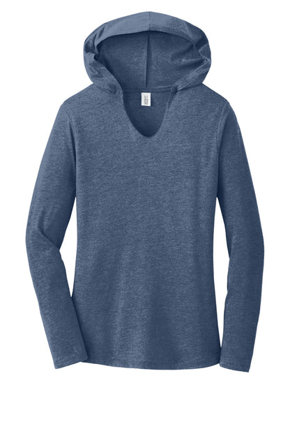 Custom Embroidered District Sweatshirts/Fleece in Navy Frost