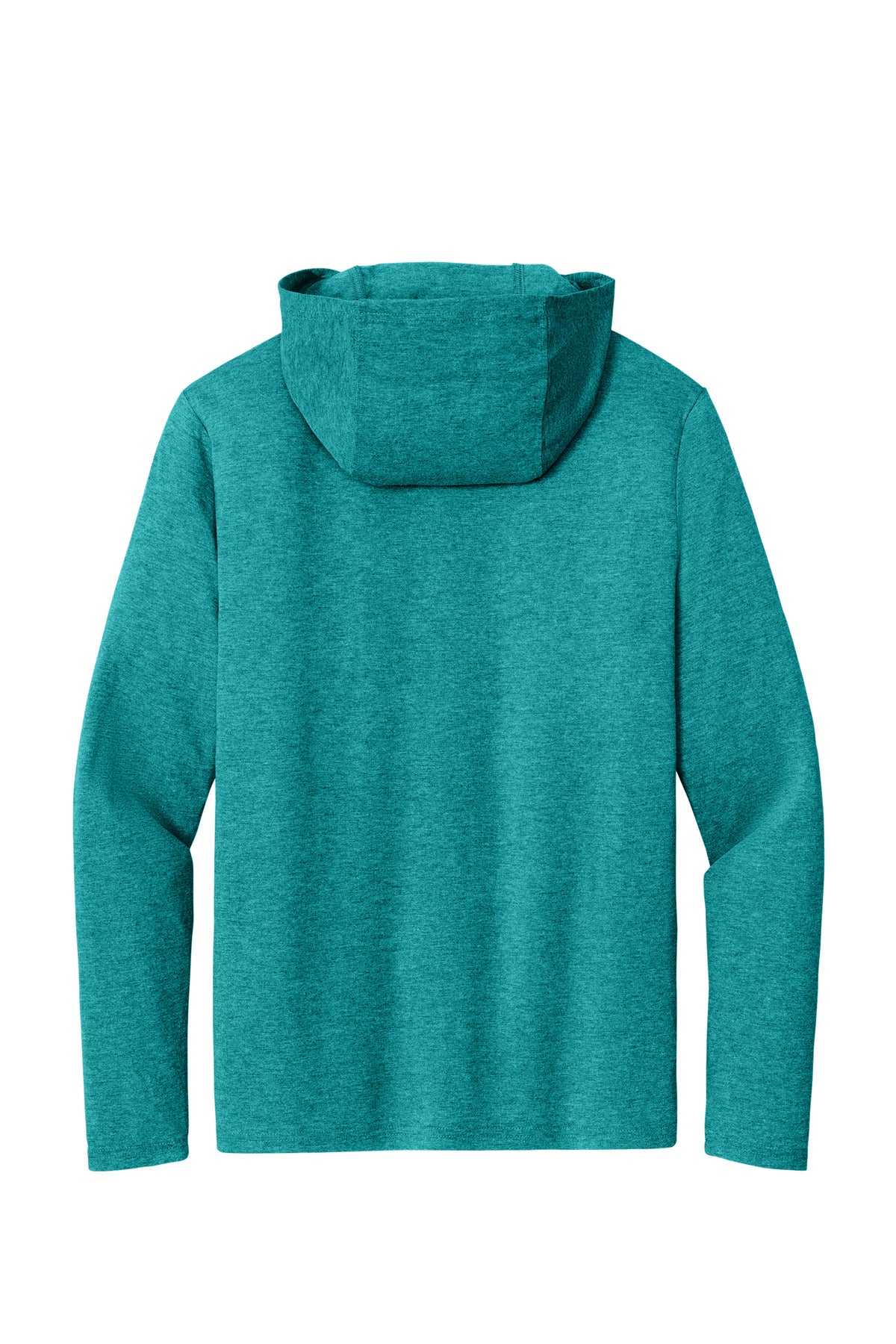 Custom Embroidered District T-Shirts  in Heathered Teal