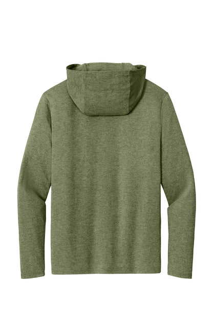 Custom Embroidered District T-Shirts  in Military Green Frost