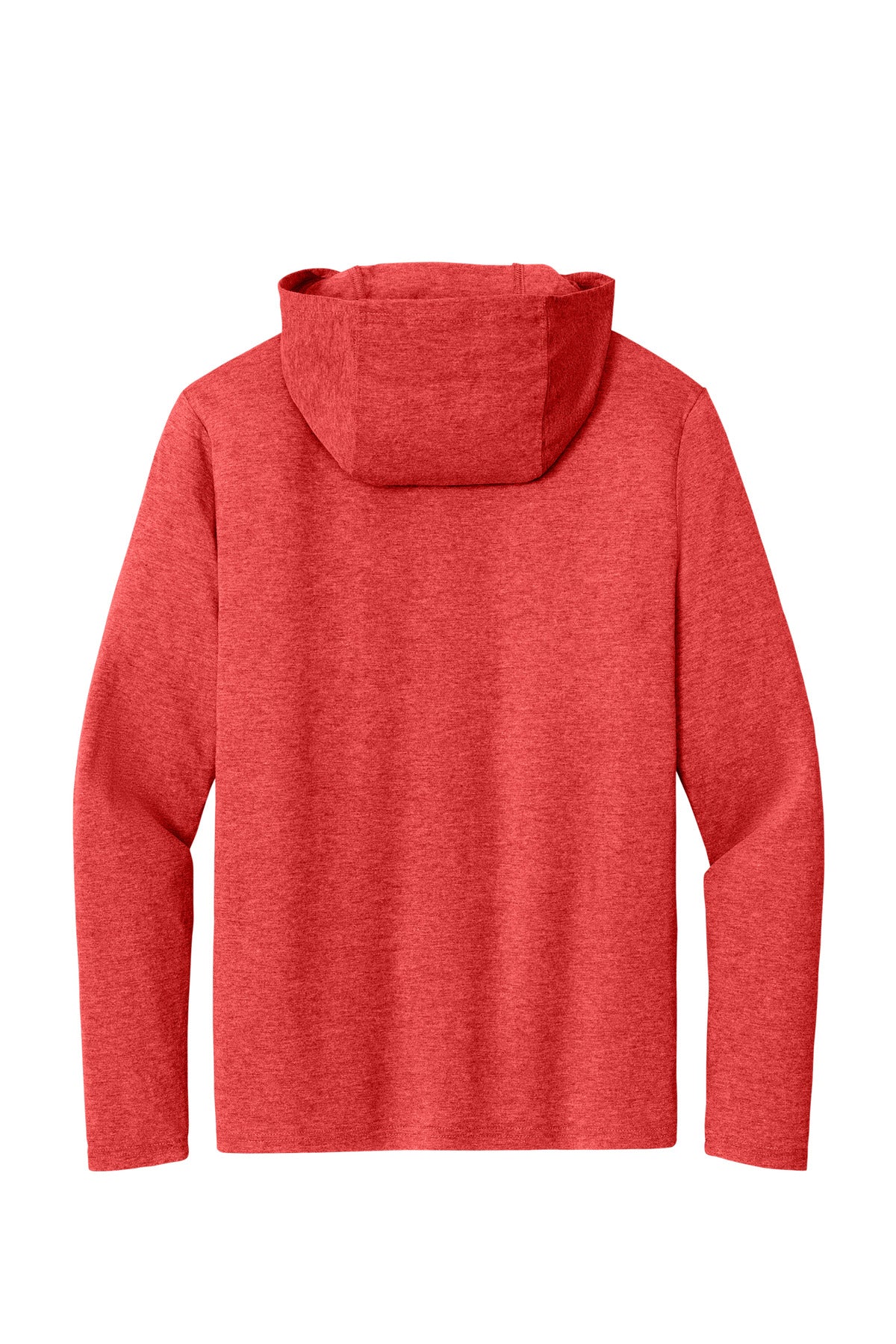 Custom Embroidered District T-Shirts  in Red Frost