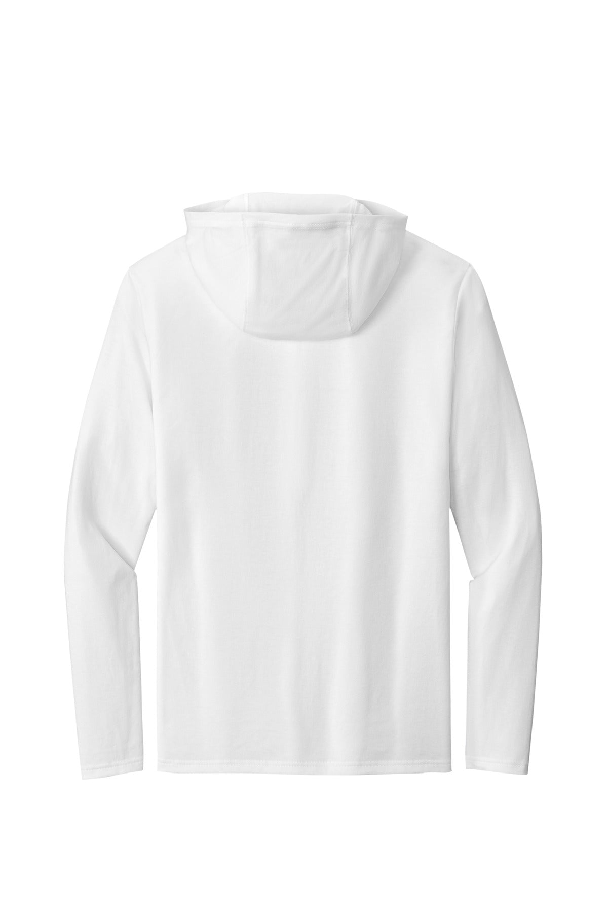 Custom Embroidered District T-Shirts  in White