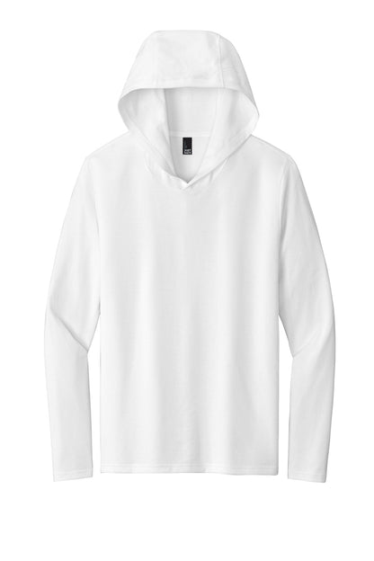 Custom Embroidered District T-Shirts  in White