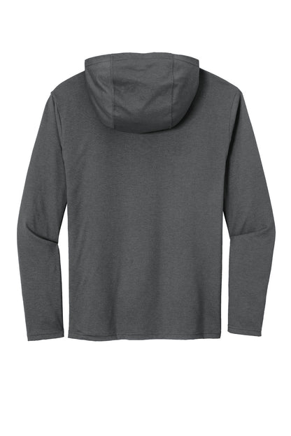Custom Embroidered District T-Shirts  in Charcoal