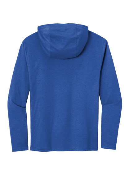 Custom Embroidered District T-Shirts  in Deep Royal