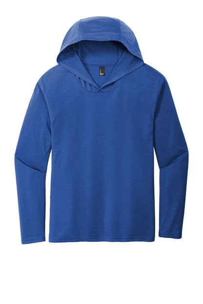 Custom Embroidered District T-Shirts  in Deep Royal