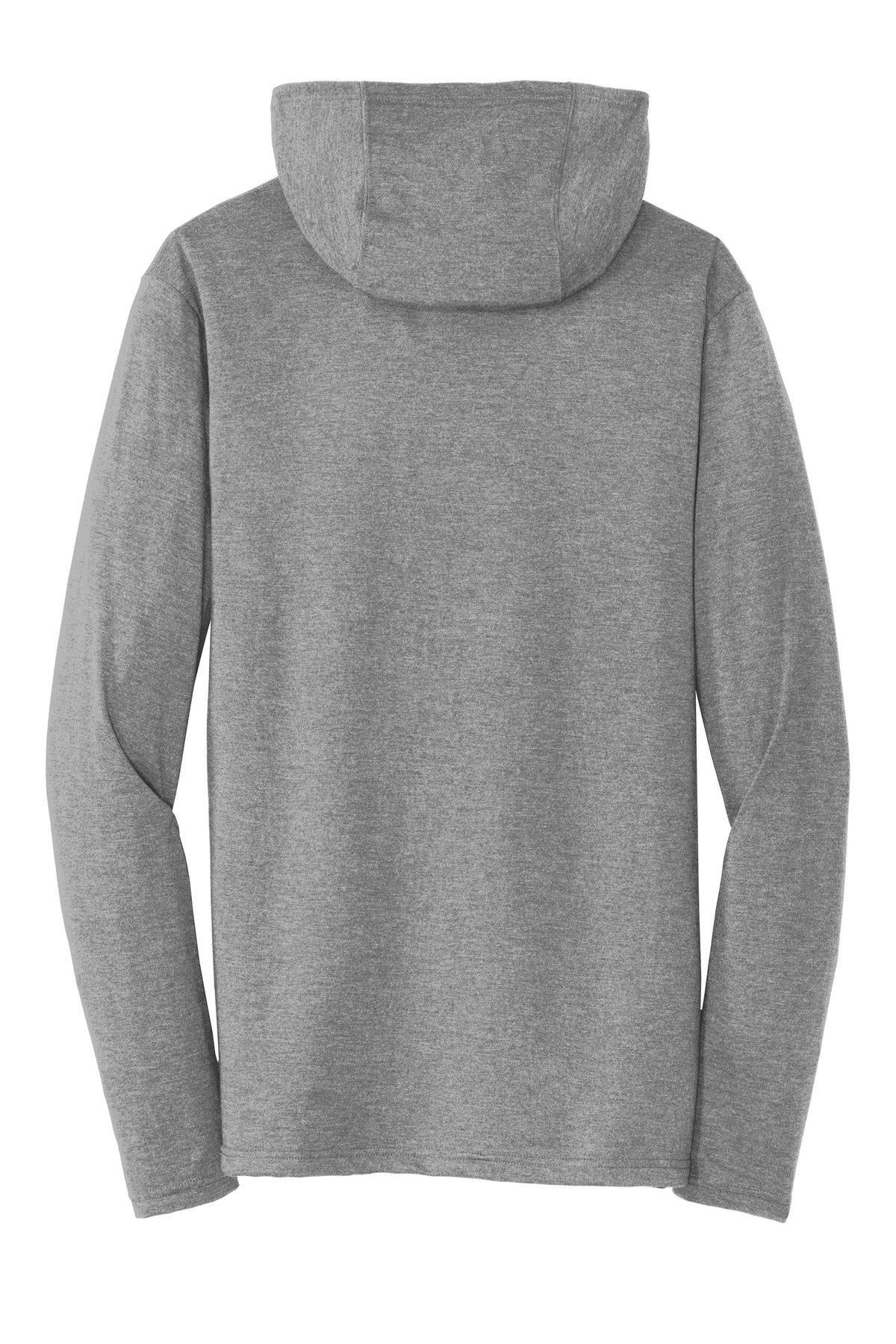 Custom Embroidered District T-Shirts  in Grey Frost