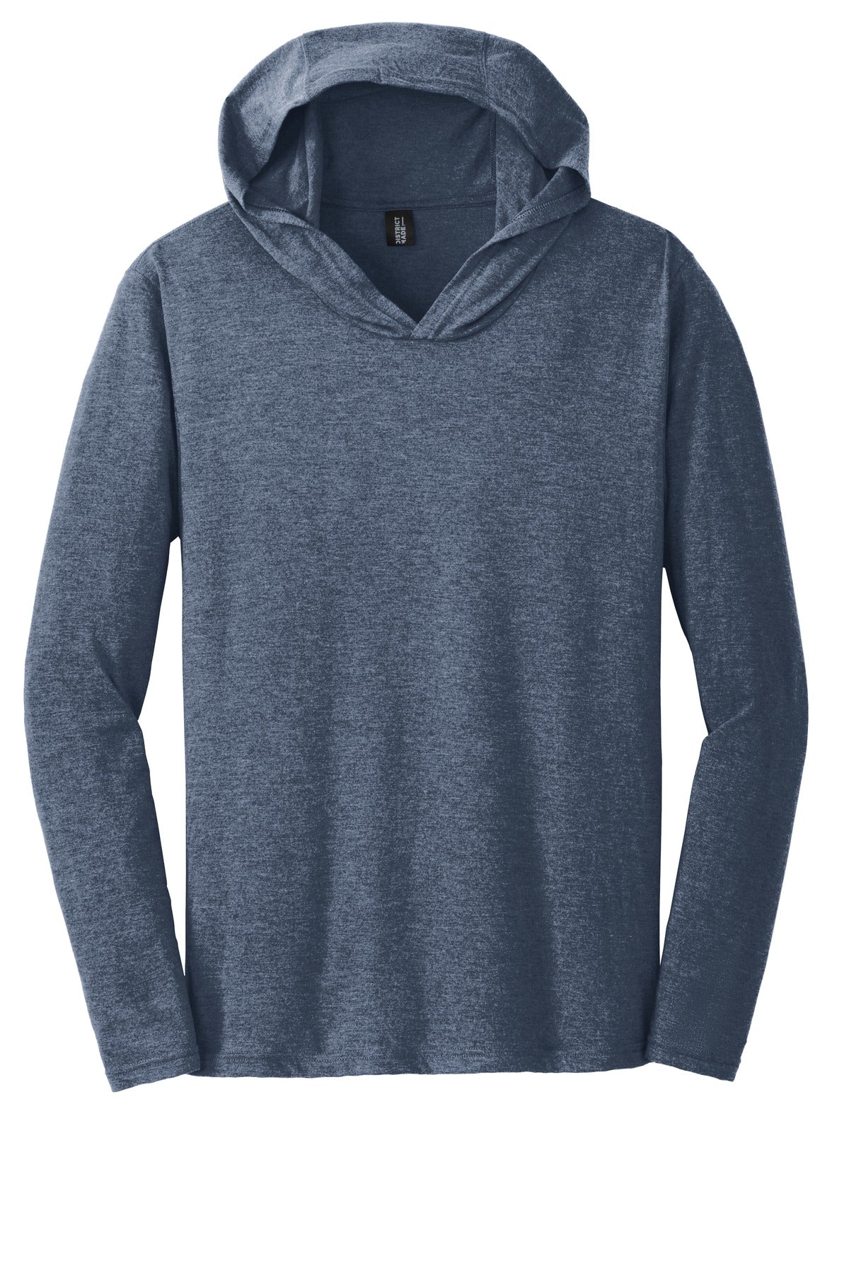Custom Embroidered District T-Shirts  in Navy Frost