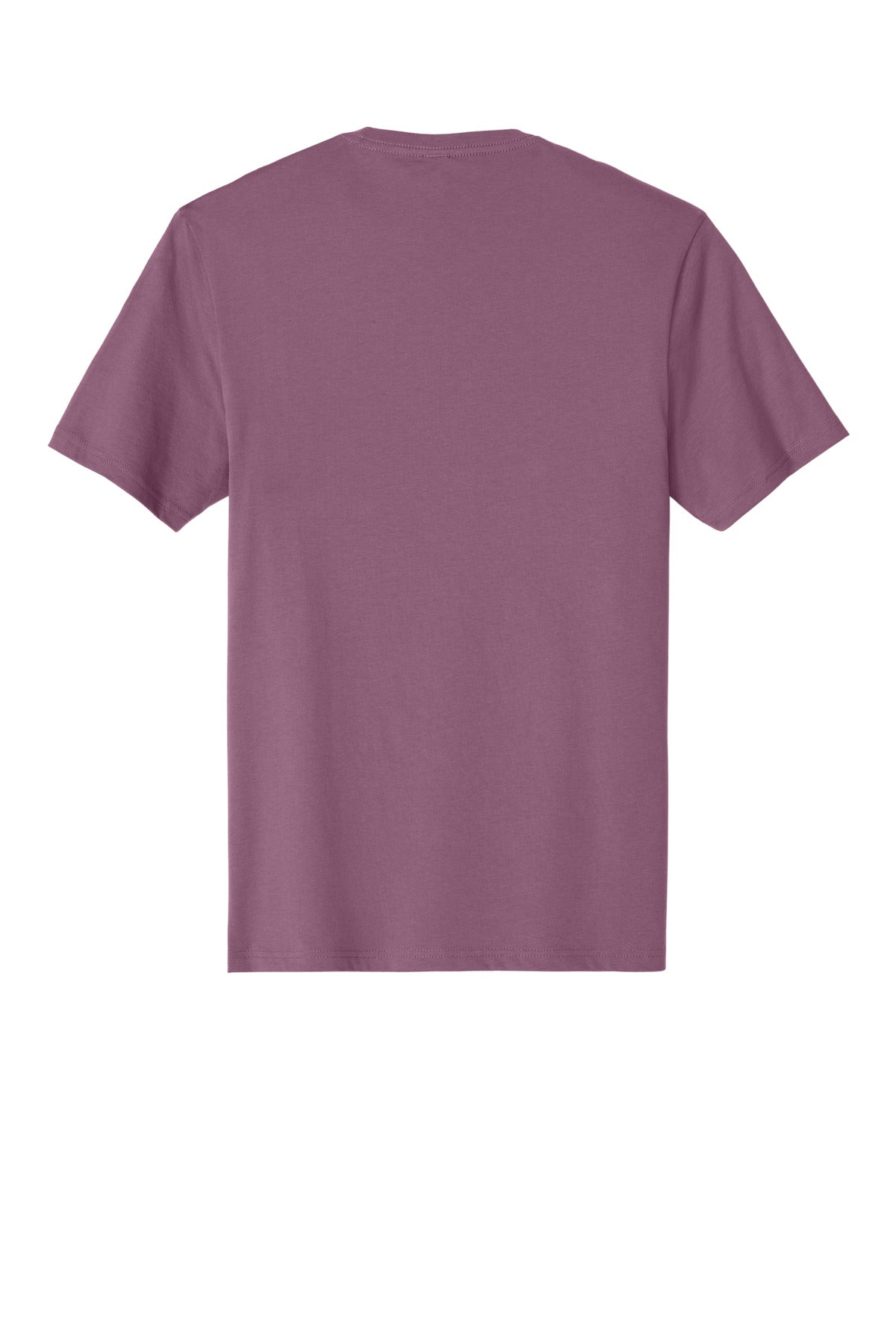 Custom Embroidered District T-Shirts  in Orchid Haze