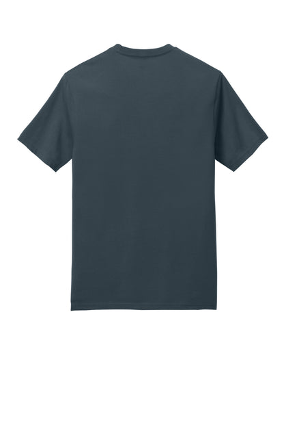 District Perfect Weight Icon Tee DT106 Deep Steel Blue
