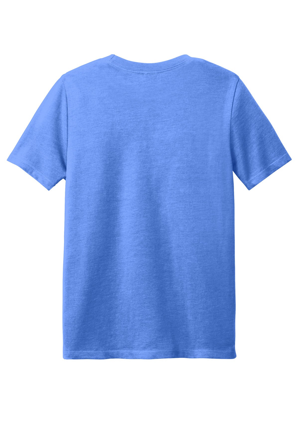 Custom Embroidered District T-Shirts  in Heathered Royal
