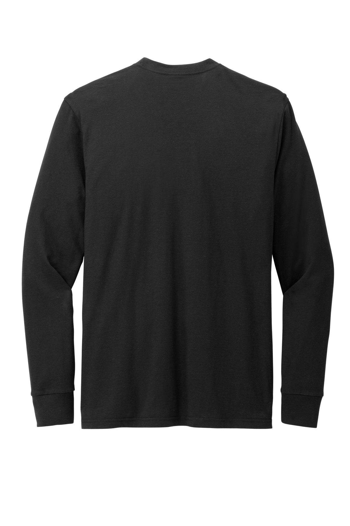 Custom Embroidered District T-Shirts  in Black