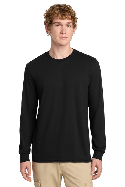 Custom Embroidered District T-Shirts  in Black
