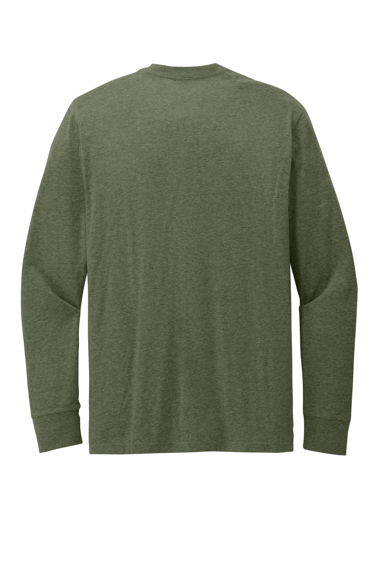 Custom Embroidered District T-Shirts  in Heathered Olive