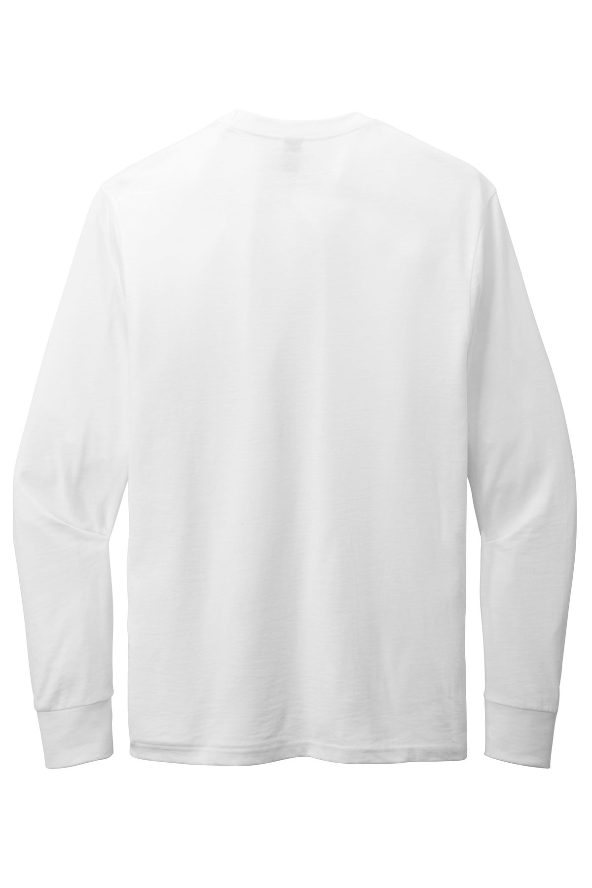 Custom Embroidered District T-Shirts  in White