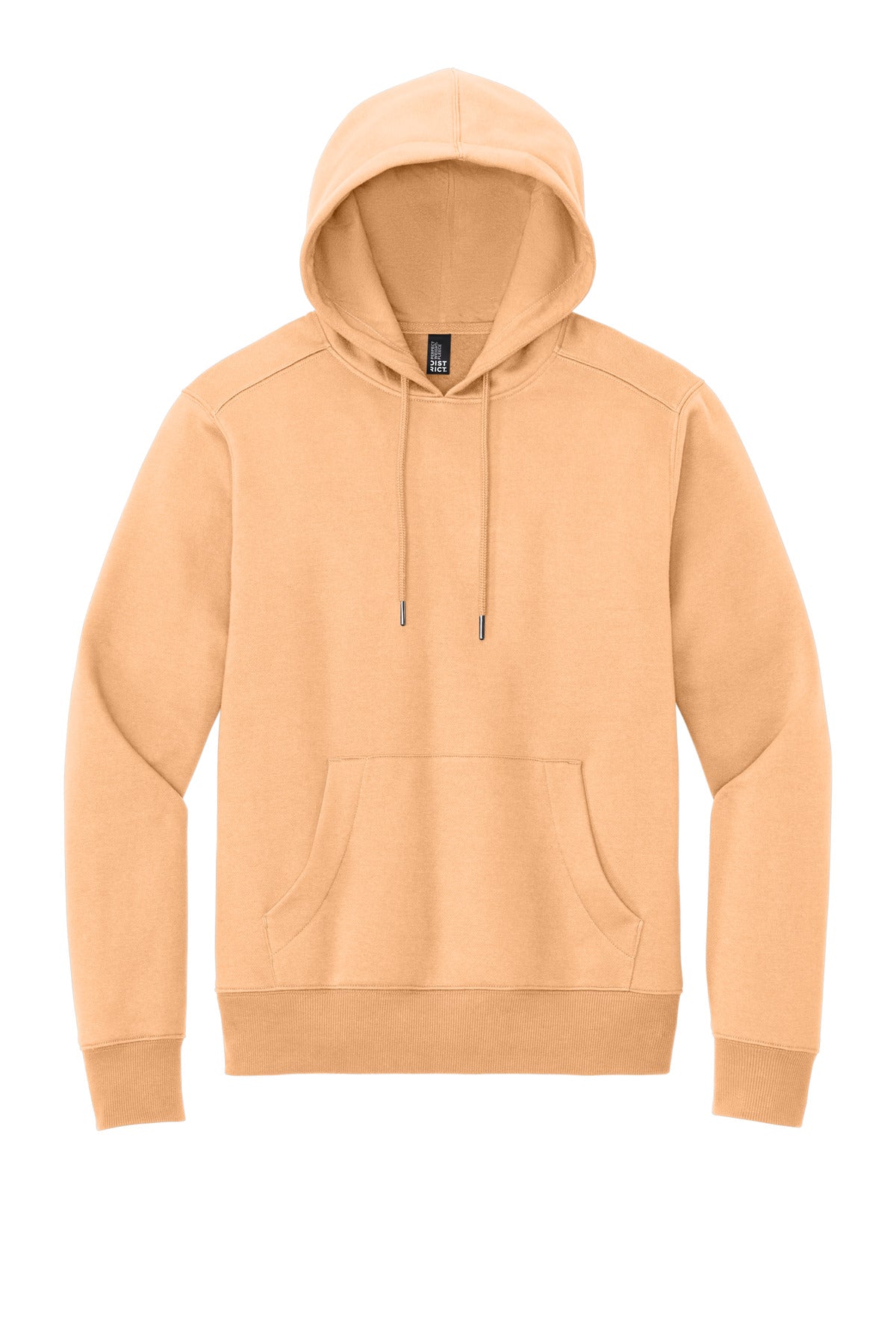 Custom Embroidered District Sweatshirts/Fleece in Apricot