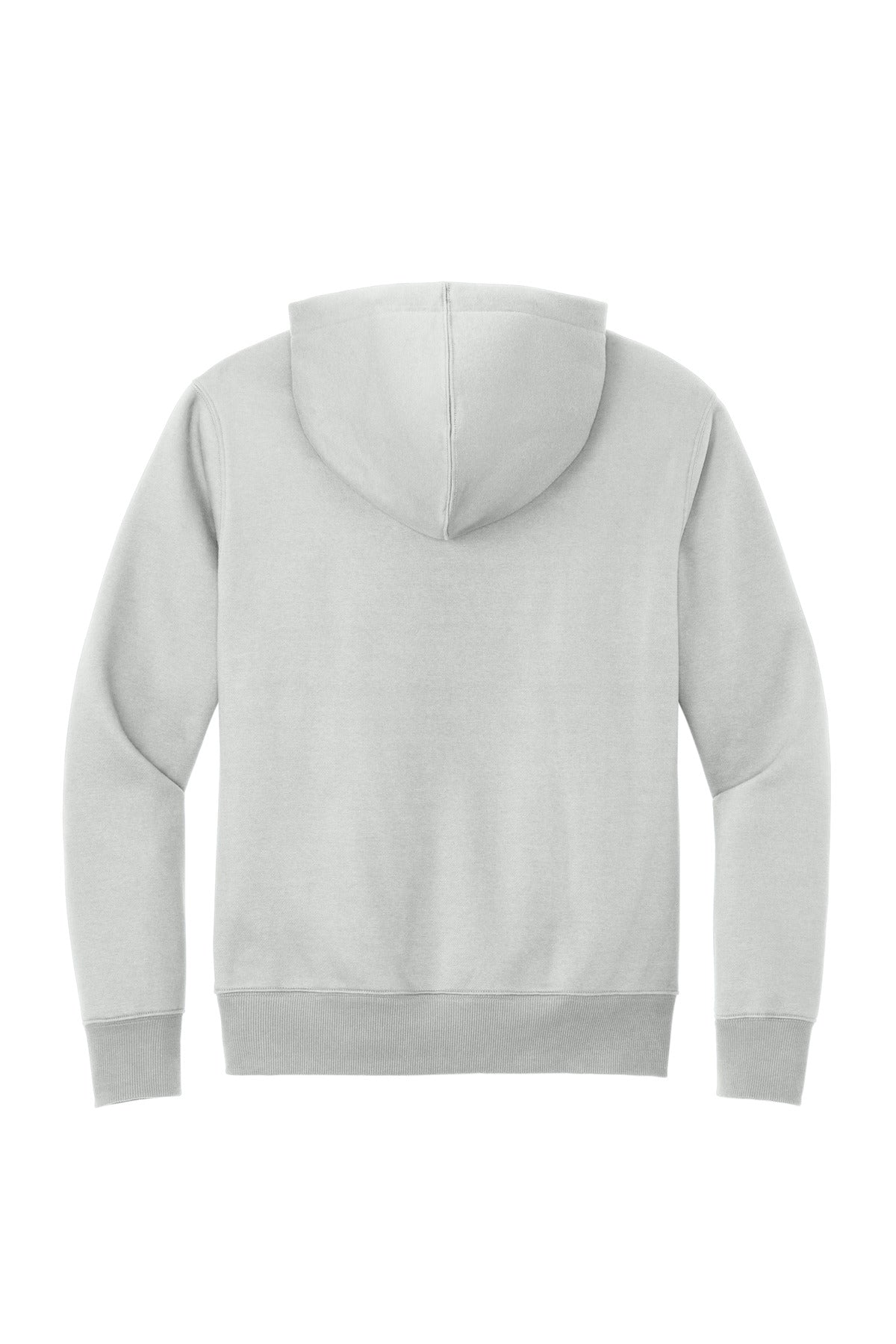 Custom Embroidered District Sweatshirts/Fleece in Ash