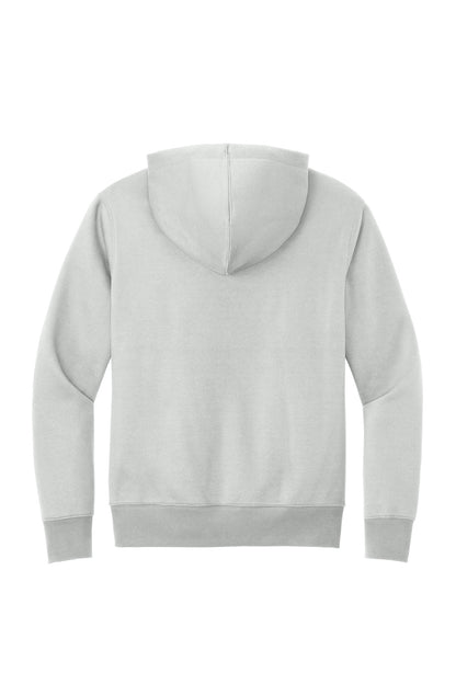 Custom Embroidered District Sweatshirts/Fleece in Ash