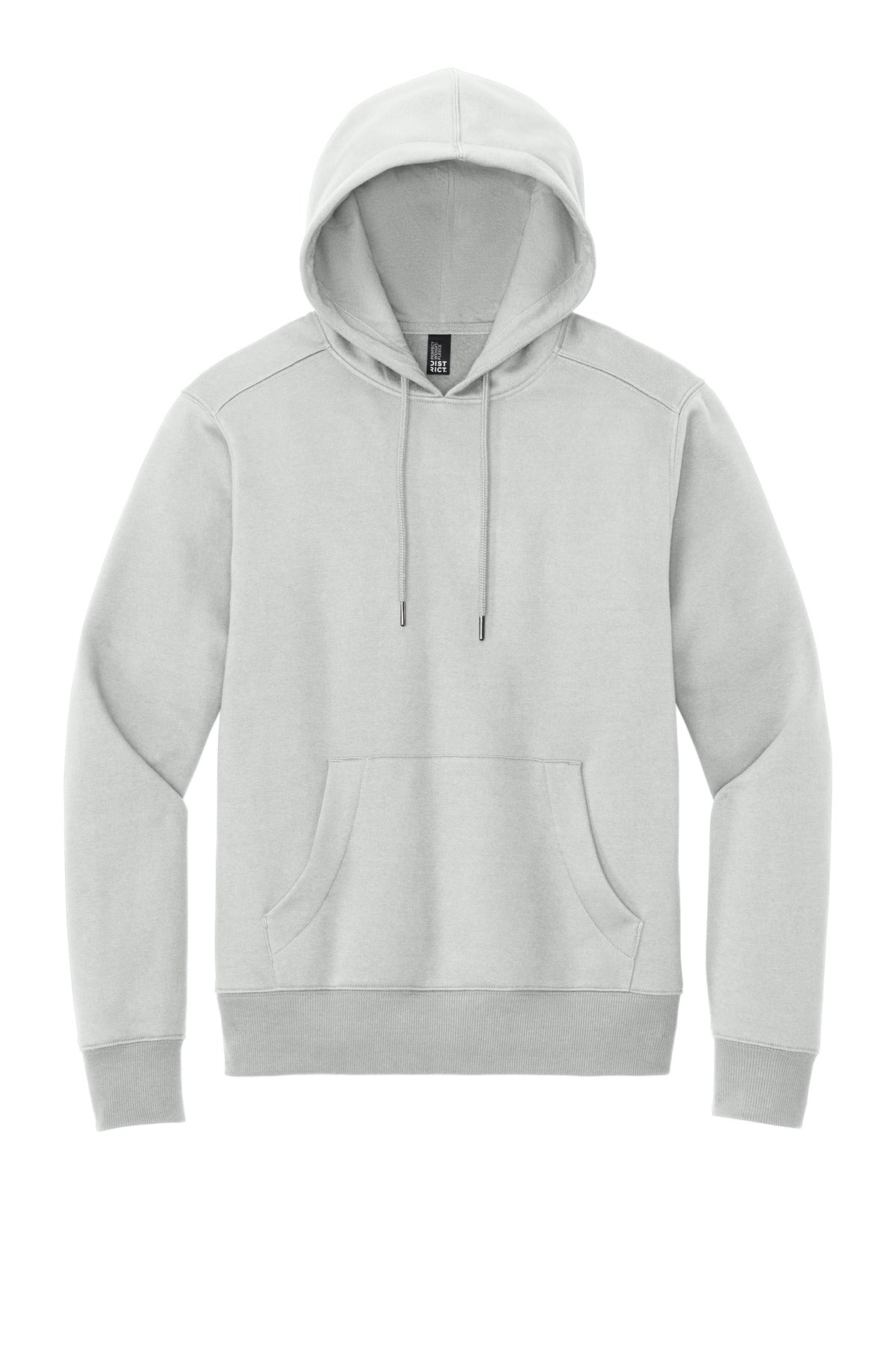 Custom Embroidered District Sweatshirts/Fleece in Ash