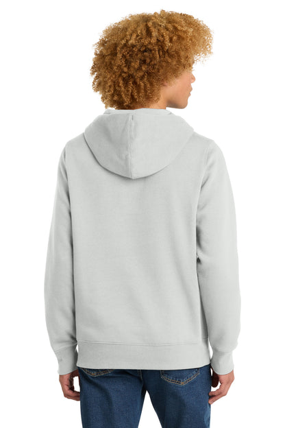 Custom Embroidered District Sweatshirts/Fleece in Ash