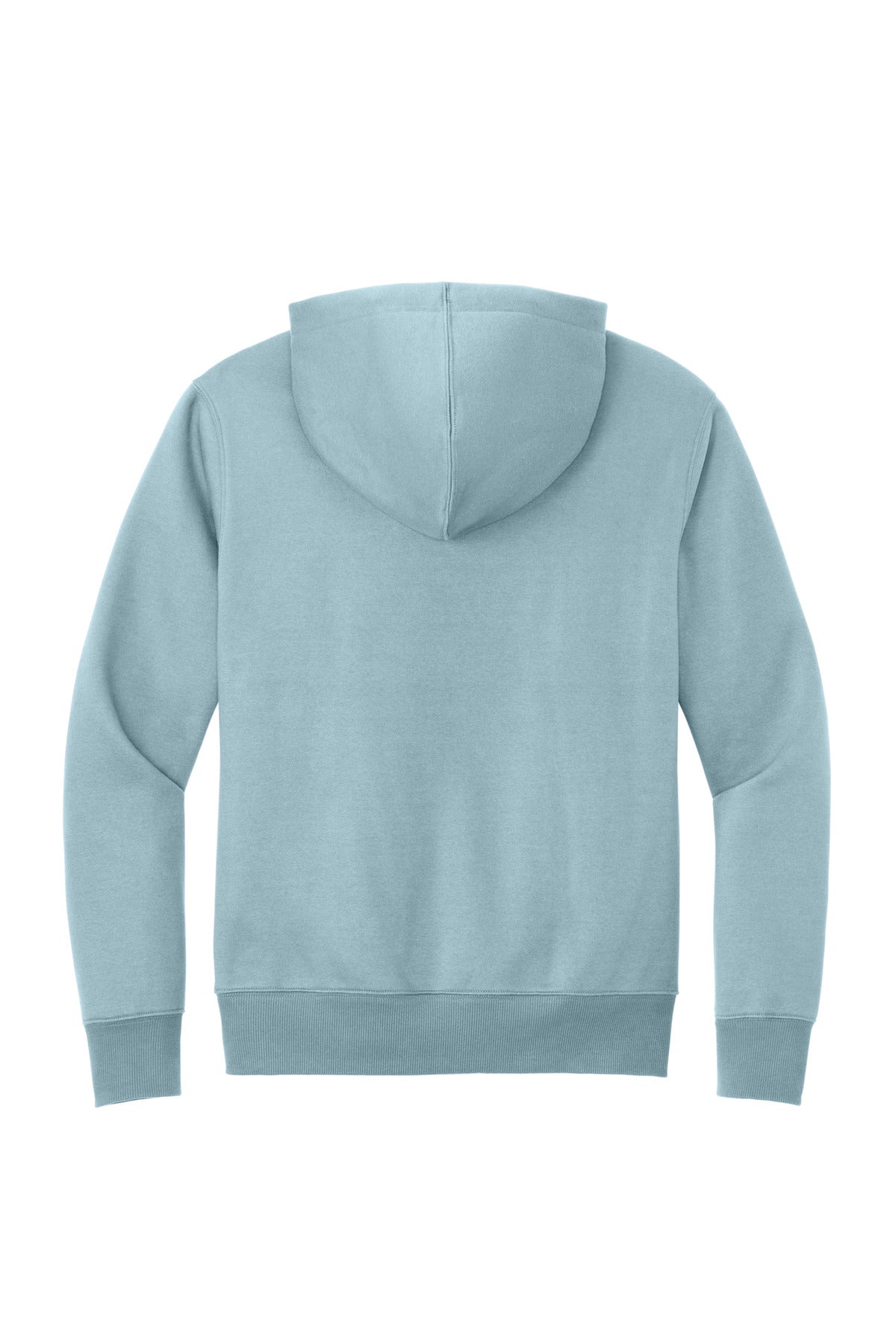 Custom Embroidered District Sweatshirts/Fleece in Blue Fog