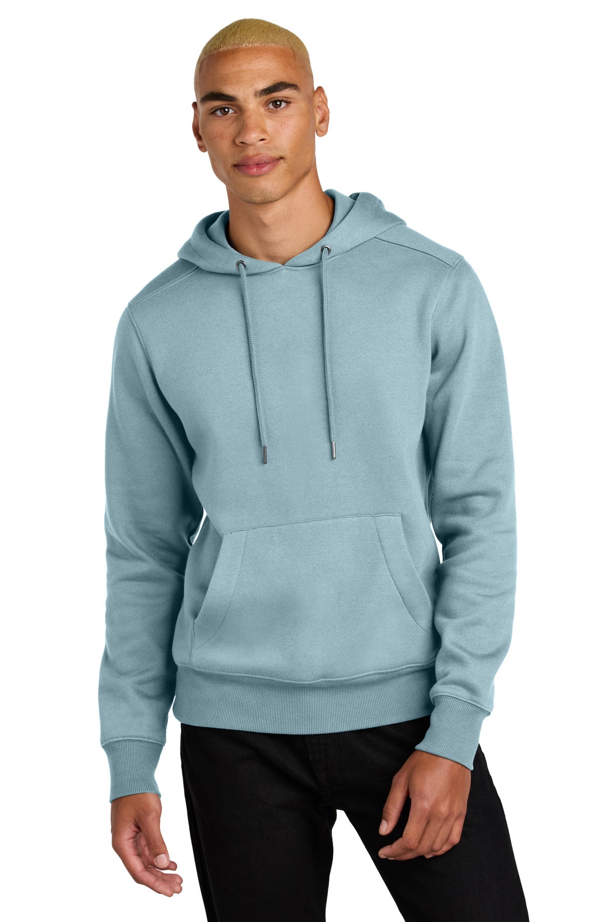 District  Perfect Weight  Fleece Hoodie DT1101 Blue Fog