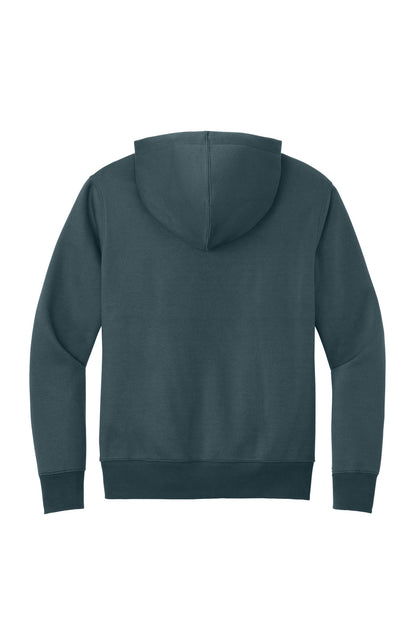 Custom Embroidered District Sweatshirts/Fleece in Deep Steel Blue