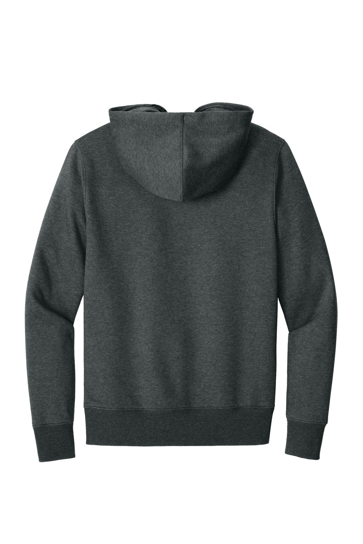 Custom Embroidered District Sweatshirts/Fleece in Heathered Charcoal