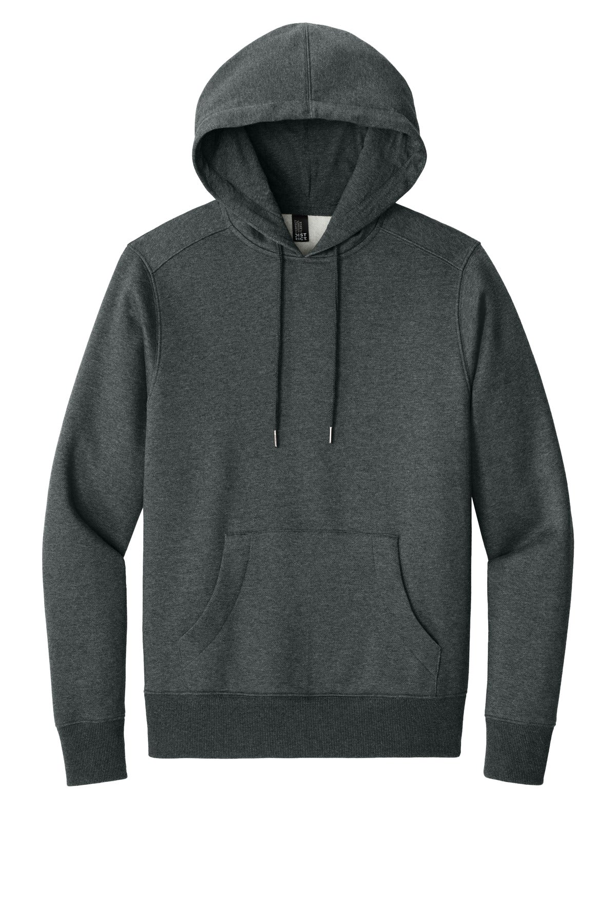 Custom Embroidered District Sweatshirts/Fleece in Heathered Charcoal