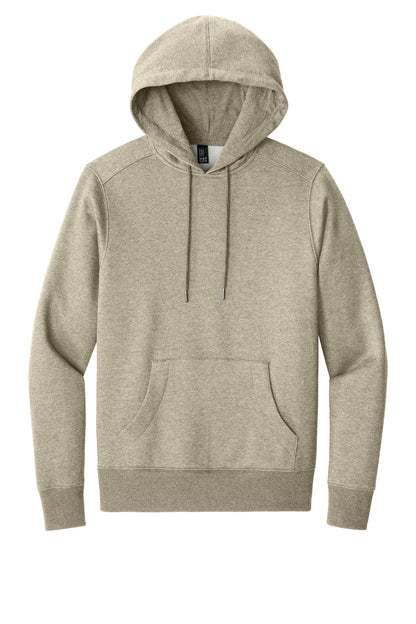 Custom Embroidered District Sweatshirts/Fleece in Heathered Latte