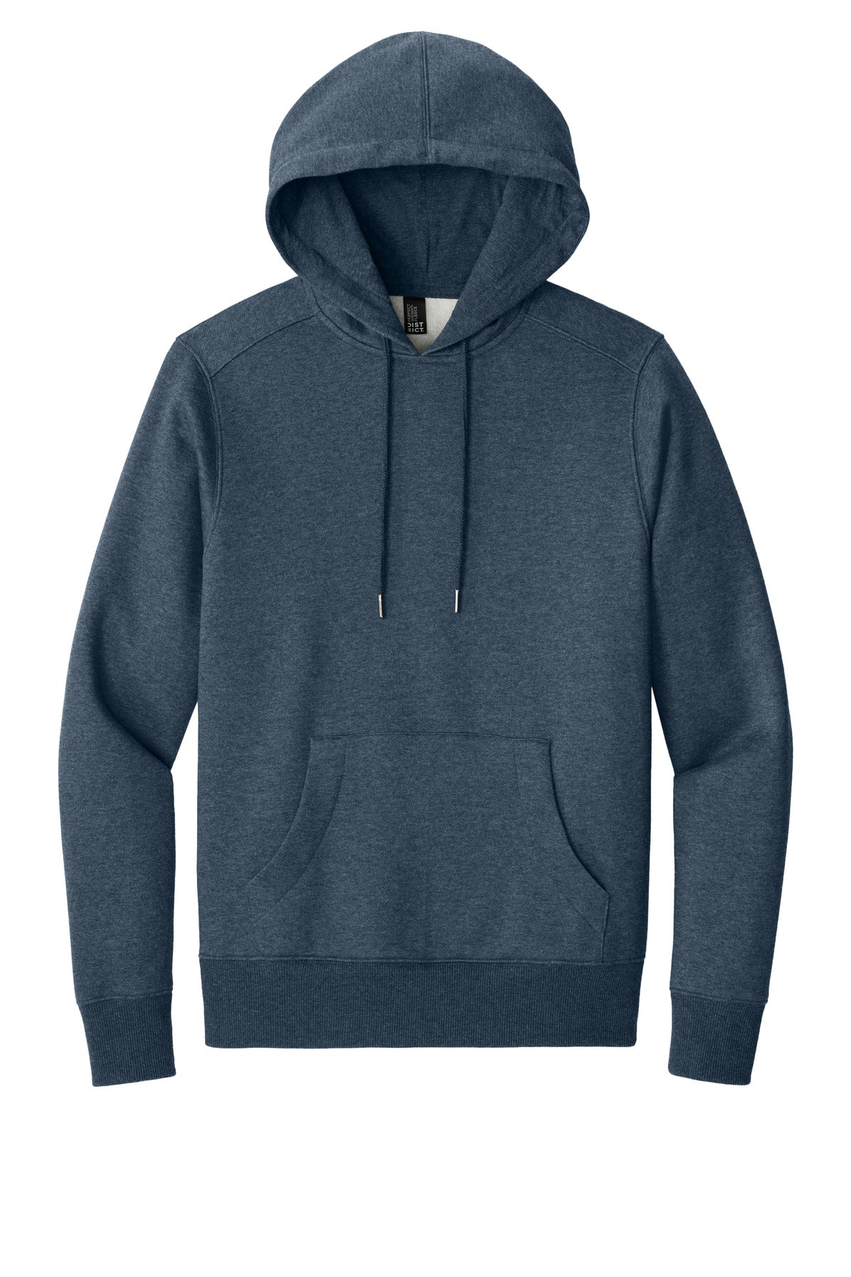 Custom Embroidered District Sweatshirts/Fleece in Heathered Navy