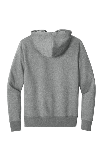 Custom Embroidered District Sweatshirts/Fleece in Heathered Steel